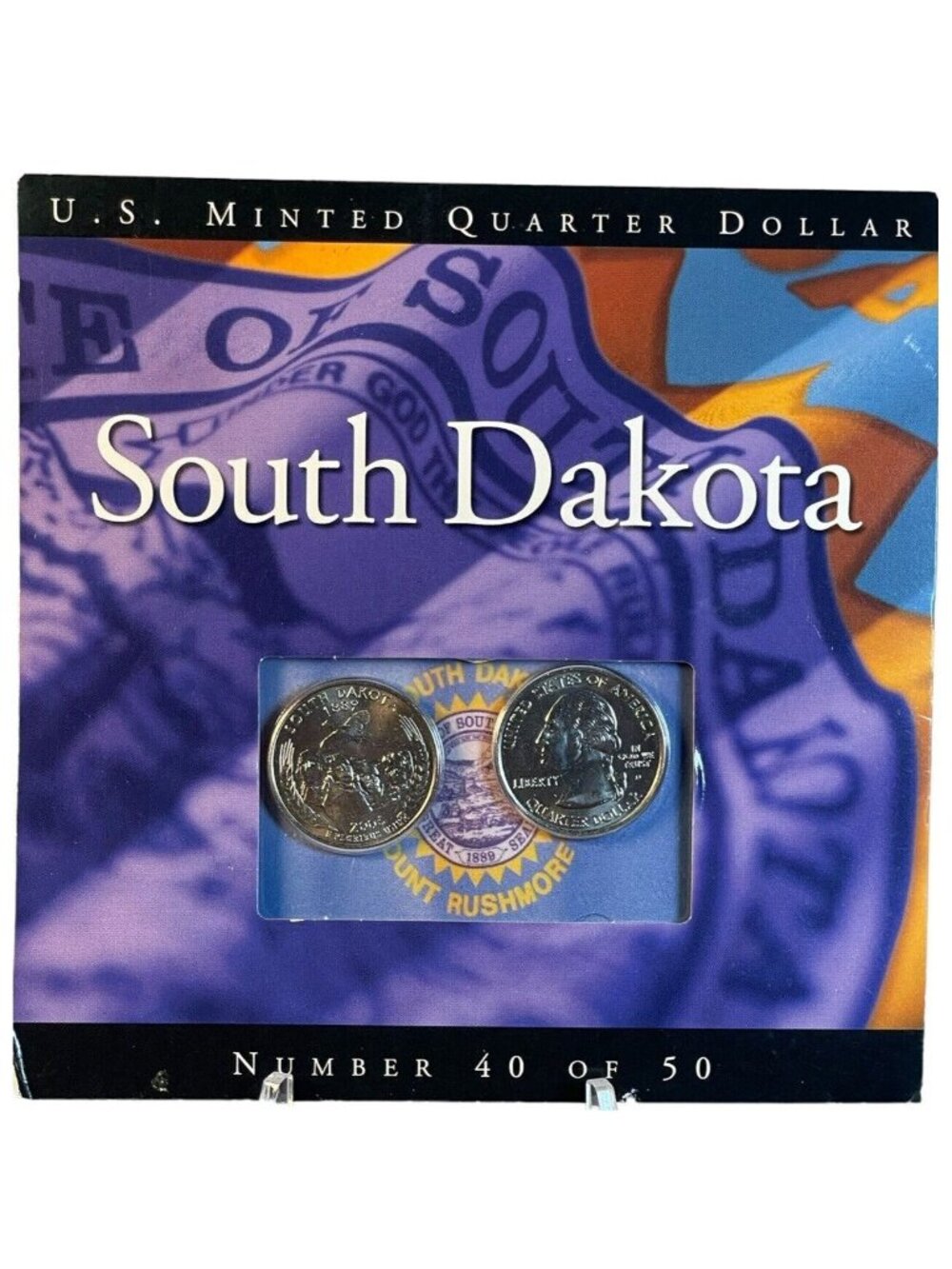 2006 South Dakota State Quarter Set With Mount Rushmore Display